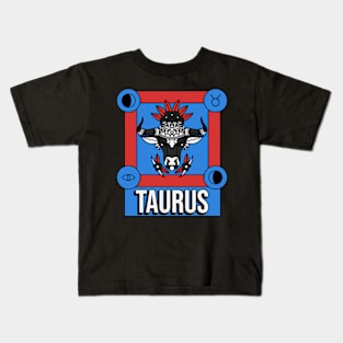 Taurus Zodiac Sign Kids T-Shirt